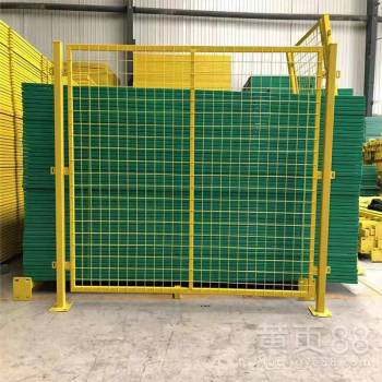 倉(cāng)庫(kù)車間隔離網(wǎng) 可移動(dòng)帶門(mén)金屬絲網(wǎng)的安全防護(hù)圍欄解決方案